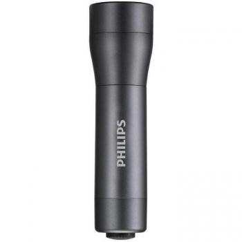 Philips SFL4000T/10 Linterna LED 120 Lúmenes Resistente al Agua IPX4 con 3 Pilas AAA Negra