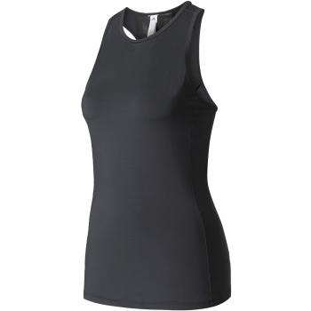 adidas Speed Tank Camiseta sin Mangas, Mujer, Negro, L