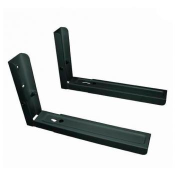 Soporte para microondas ajustable negro