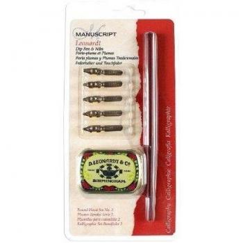 Manuscript - Set de portaplumas y plumillas para caligrafía