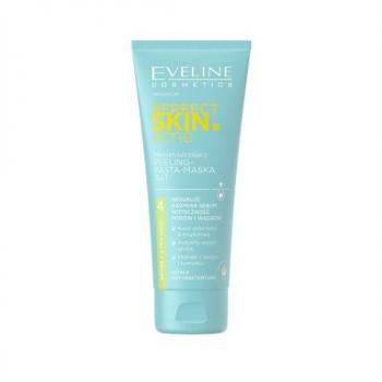 Eveline Cosmetics Perfect Skin Acne Exfoliating Mask 3-in-1 75 ml