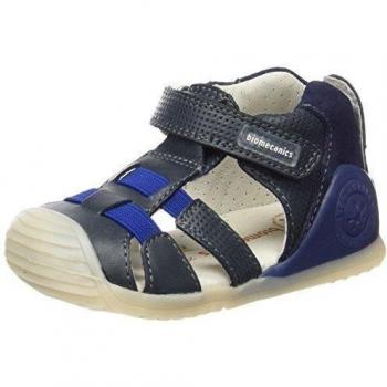 Biomecanics 162144 Zapatos de primeros pasos, Bebé-niños, Azul Marino