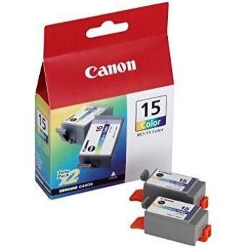 Canon BCI-15 2 Cartuchos Twinpack de tinta original Color para Impresora de Inyeccion de tinta Pixma iP90-iP90v