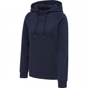 Hummel Sudadera con Capucha Red Classic para Mujer, material suave y cómodo, diseño clásico en color rojo, ajuste regular, logo de Hummel en el pecho, ideal para uso diario y actividades deportivas