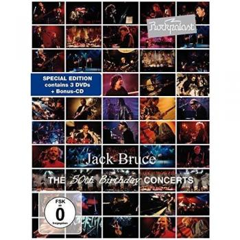 Jack Bruce - Rockpalast: The 50th Birthday Concerts (3 DVDs + CD)