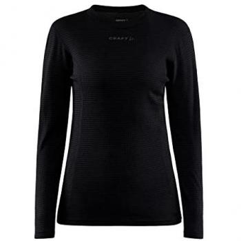 Craft Pro Wool Extreme X Women's Long Sleeve Black Baselayer XS