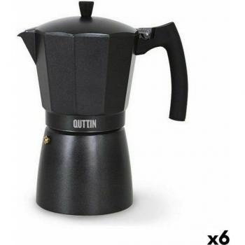 Cafetera Italiana Quttin 12 Tazas (6 Unidades)