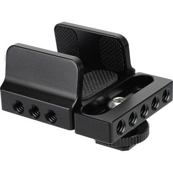 Soporte de Abrazadera HDRIG para Samsung T5 SSD con Protector de Micro Abrazadera y Cable HDMI Ajustable