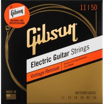 Gibson Vintage Reissue Medium Electric Guitar Strings 11-50
