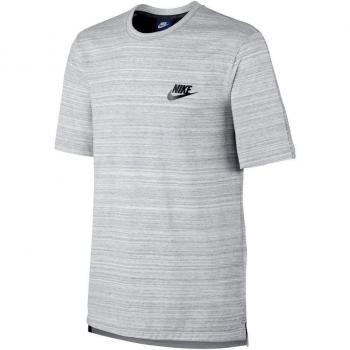 Nike M Nsw Av15 Ss Knit Camiseta de Manga Corta, Hombre, Blanco