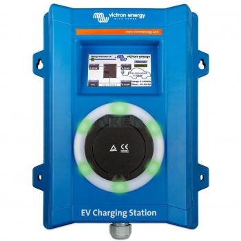 Victron Energy 22 kW EV Charging Station with LCD Touchscreen Display - Single Phase (7.4 kW) and Three Phase (22 kW) Options