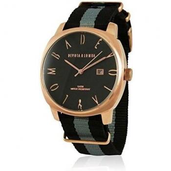 Devota & Lomba Reloj con Movimiento japonés Unisex 50 mm
