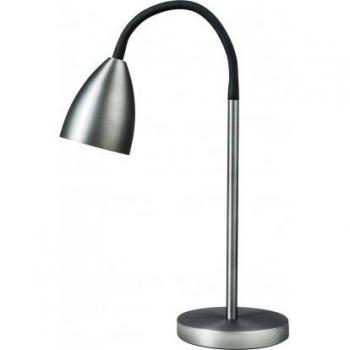 Lámpara de sobremesa TROTSIG en metal y gris oxidado, diámetro 10,2 cm, tipo GU10, 1 luz