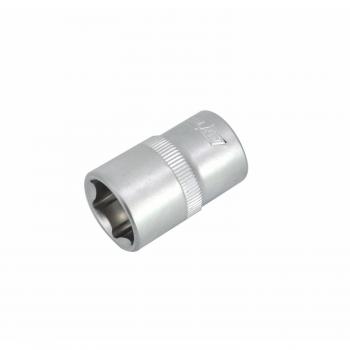 Nasadka sześciokątna 1/2 krótka 19mm black line Awtools