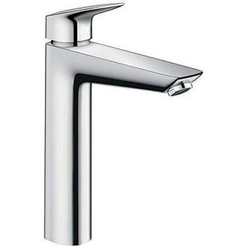 Hansgrohe 71091000 Logis grifo de lavabo 190 sin vaciador automático, cromo