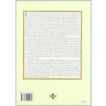 Manual de Historia del Derecho español - Tomas Y Valiente