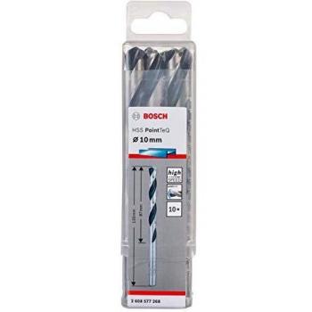 Bosch Broca Helicoidal HSS PointTeQ 10,0 mm para Metal