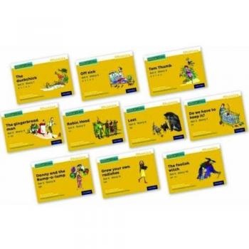 Read Write Inc - Phonics Set 5 Yellow Story Books - Color Pack of 10 (Tapa blanda)