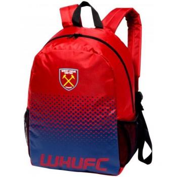 Mochila Oficial West Ham United Diseño Degradado con Escudo de Fútbol Un Tamaño Claret/Azul