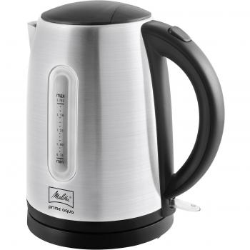 Melitta Prime Aqua (1018-02) -Hervidor de Agua. Acero Inoxidable. 1.7 litros Capacidad, 2200 W, Plata