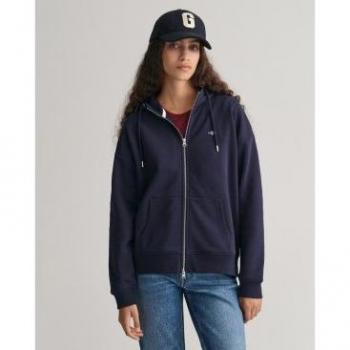 GANT Chaqueta de chándal para mujer - REGULAR SHIELD ZIP HOODIE