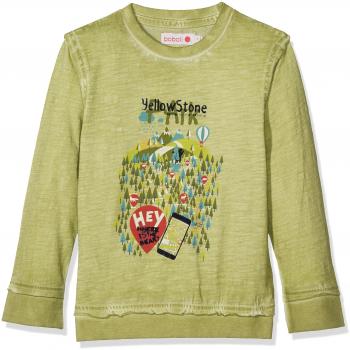 Bóboli 514011, Camiseta de Manga Larga para Niños, Verde