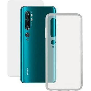 Funda Transparente + Protector Transparente 9H para Xiaomi Mi 10
