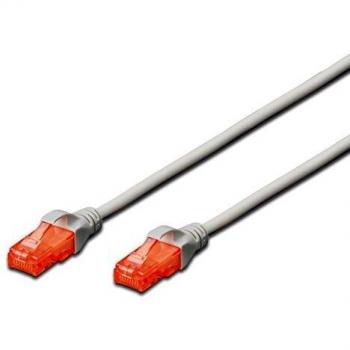 Ewent Cable de Red de Red Cat 6 U/UTP, AWG 24/7, 2 Conectores RJ45 Blanco Bianco 5 MT