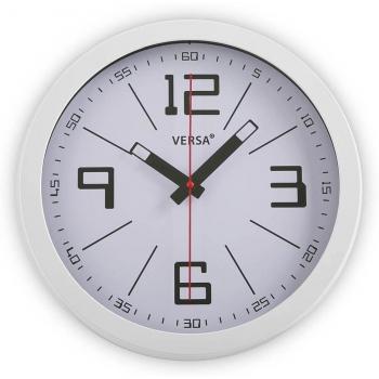RELOJ DE PARED BLANCO 30CM