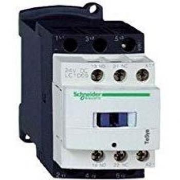Schneider Electric LC1D09E7 TeSys D Contactor, 3P, AC-3, <=440V, 9A, Bobina 48VCA, 86mm x 45mm x 77mm