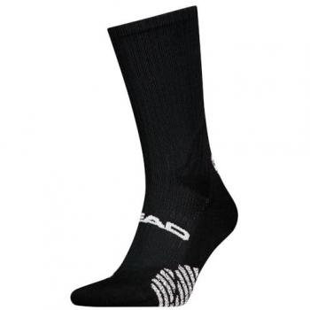 Calcetines de Padel Head Crew Unisex Negros 43-46