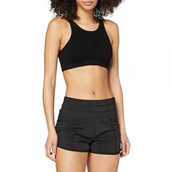 The North Face Ambition Pantalón Corto Tejido para Mujer, TNF Black, Regular, XS