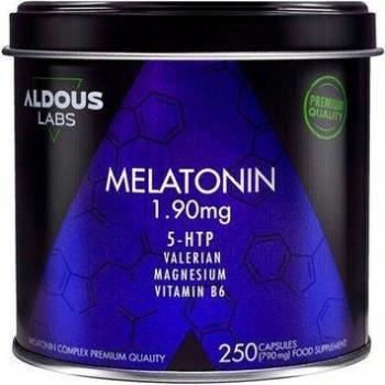 Melatonina con Magnesio, 5-HTP, Valeriana y Vitamina B6