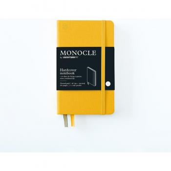Libreta tapa dura monocle A6 puntos Leuchtturm1917 amarilla
