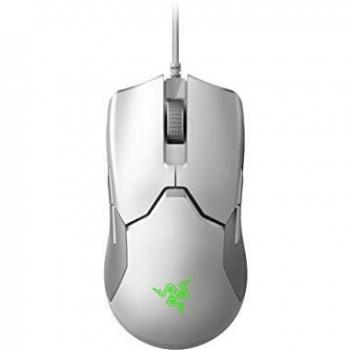 Razer Viper Mercury - Mouse Gaming Cablado Ambidextro (Diseño Ligero de 69g, Cable Speedflex, Sensor Óptico 5G, 8 Botones Programables)