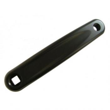 Biela izquierda de aluminio Sunrace I-Crank 170mm cuadradillo - color negro