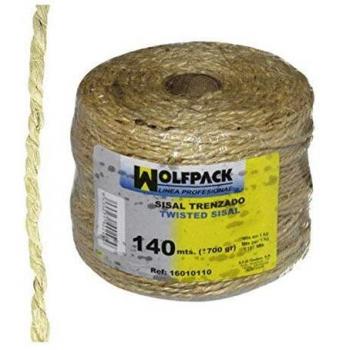 Wolfpack Linea Profesional 16010110 Cuerda Sisal Nº3 4-2 Cabos