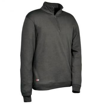 Sudadera de trabajo Arsenal gris oscuro Cofra talla XL con media cremallera