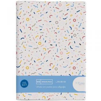 Cuaderno grapado A4 50 hojas pauta 3mm Mr con ejercicios Rubio Miquelrius 8145