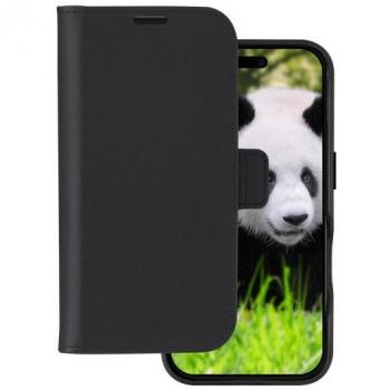 Funda de cuero 2-en-1 con MagSafe para iPhone 16 Pro Max - Negro - dbramante1928 Lynge
