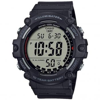 Casio COLLECTION Men's Watch AE-1500WH-1AV (Ø 51mm) Black/Transparent