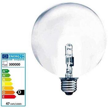 Müller de luz de lámpara halógena de globo G125 E27 46 vatios
