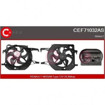 Motor eléctrico ventilador de radiador CASCO CEF71032AS