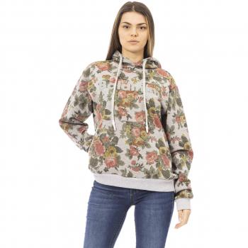 Baldinini Trend Multicolor Cotton Sweater - XXL