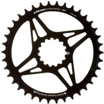 E13 CR20-DIR .38. K. M-Plato de Bicicleta, Color Negro
