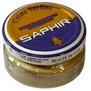 Saphir Beauté du Cuir Surfine Shoe Polish 50ml Jar - Pale Gold