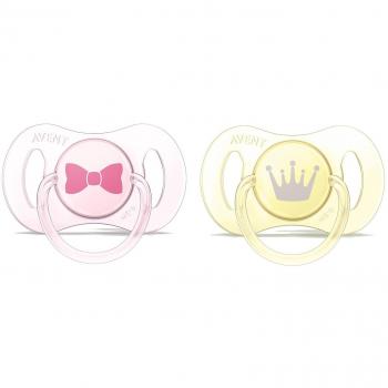 Philips Avent SCF151/02 - Chupete para bebé, 0-2m, color rosa