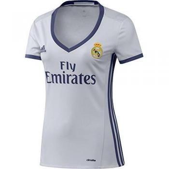 1ª Equipación del Real Madrid CF 2015/16 - Camiseta oficial adidas para mujer, talla L