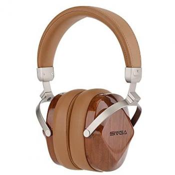 Auriculares Sivga Oriole Cerrados de Diadema en Madera de Palisandro con Controladores Dinámicos y Sonido Hi-Fi