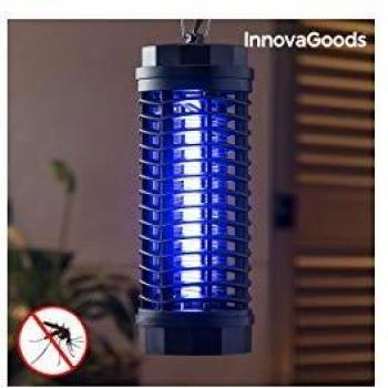 InnovaGoods KL-1800 Lampara Antimosquitos, Negro